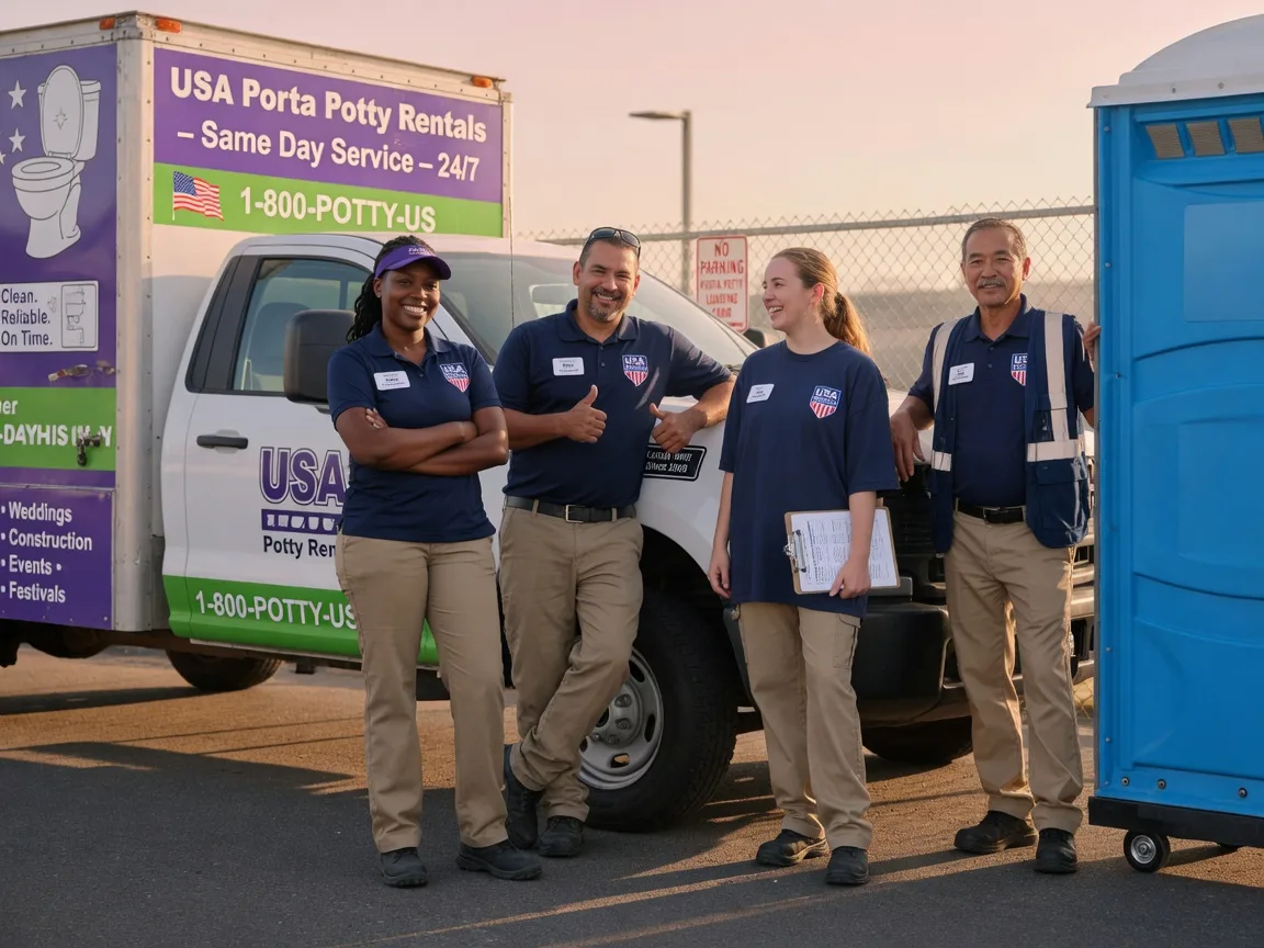 Porta Potty Rental company in Moore, TX